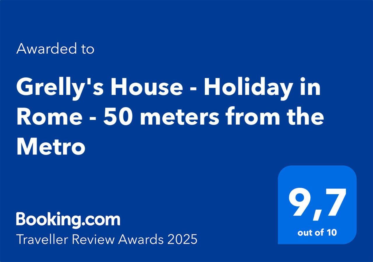 Grelly'S House - Holiday In Rome - 50 Meters From The Metro Exterior photo